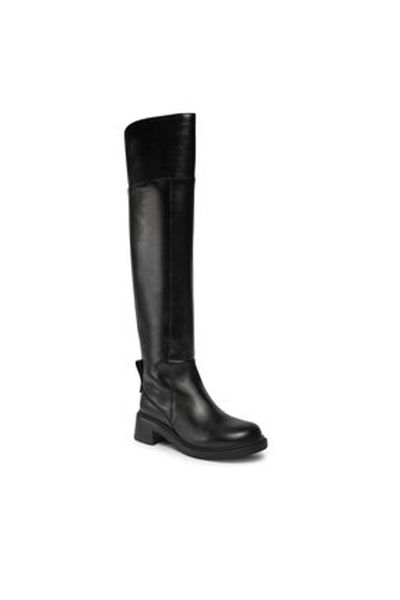 See By Chloe cizme de mușchetar pentru femei SB41003A negre