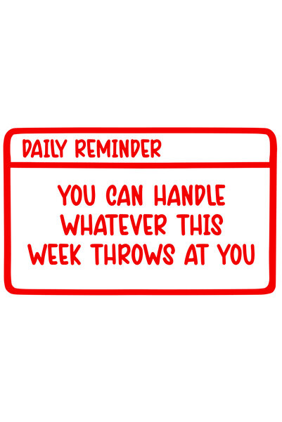 StoryGift Romania Sticker Adeziv 90CM Exterior cu mesaj in engleza "You can h...