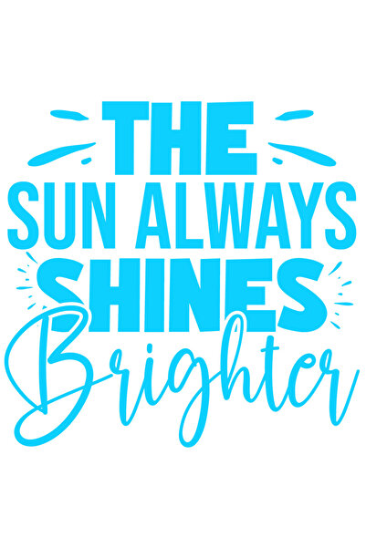 StoryGift Romania Sticker Exterior cu mesajul "Soarele straluceste mereu mai ...