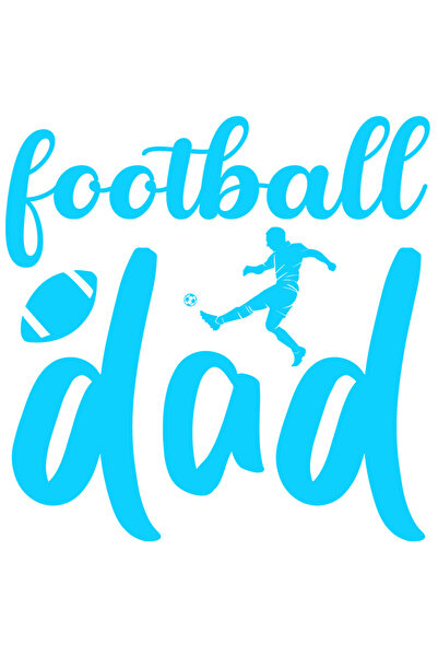 StoryGift Romania Sticker Autocolant 30CM Exterior pentru un tata fotbalist a...