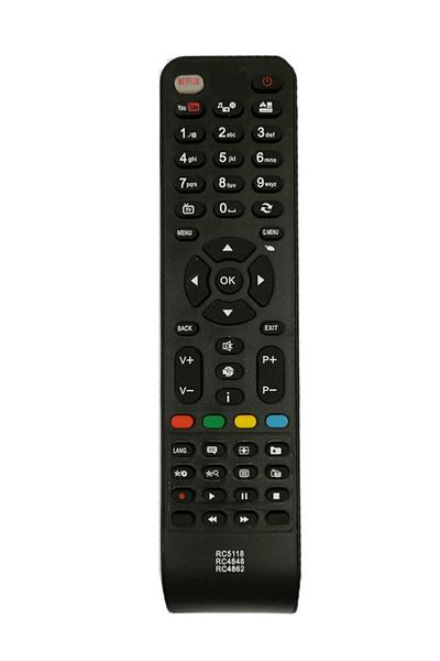 OEM Remote control for Vestel RC5118 / 4848 / 4862 - net,yt
