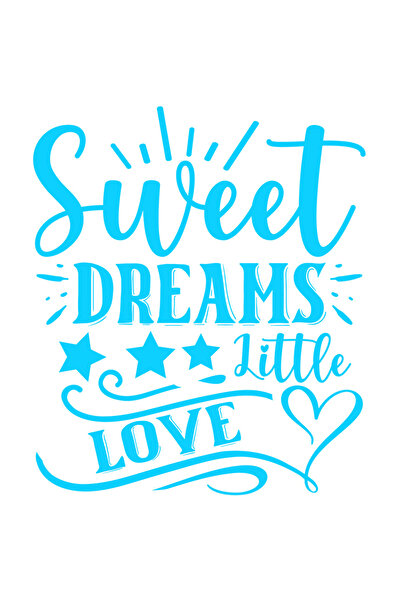 StoryGift Romania Sticker Exterior cu stelute si inimioara cu urare de noapte...