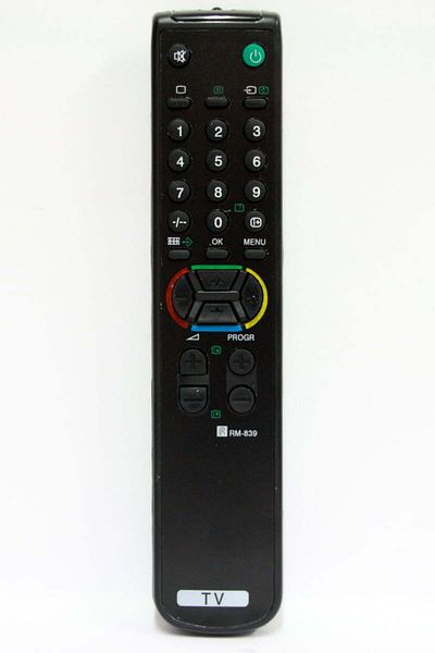 OEM Remote control for Sony RM 839 - black