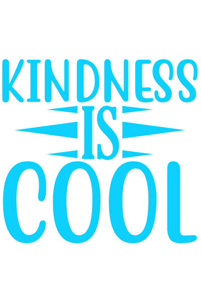 StoryGift Romania Sticker Eticheta 40CM Exterior cu mesajul in engleza "Kindn...