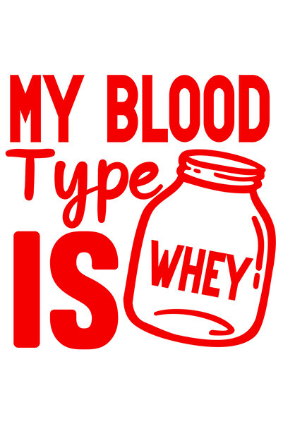 StoryGift Romania Sticker Adeziv 90CM Exterior cu mesajul "Tipul meu de sange...