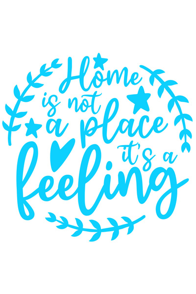 StoryGift Romania Sticker Eticheta 40CM Exterior cu stelute si ramurele cu me...