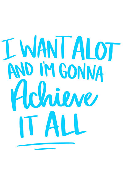 StoryGift Romania Sticker Eticheta 40CM Exterior cu mesajul "Vreau mult si vo...