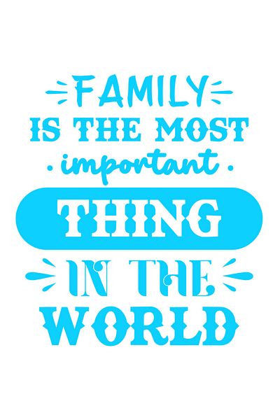 StoryGift Romania Sticker Eticheta 40CM Exterior cu textul "Familia este cel mai important lucru din lume" - pe
