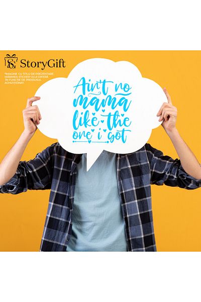 StoryGift Romania Sticker Label 50CM Exterior for those who claim that there is no mother like theirs - inimioa