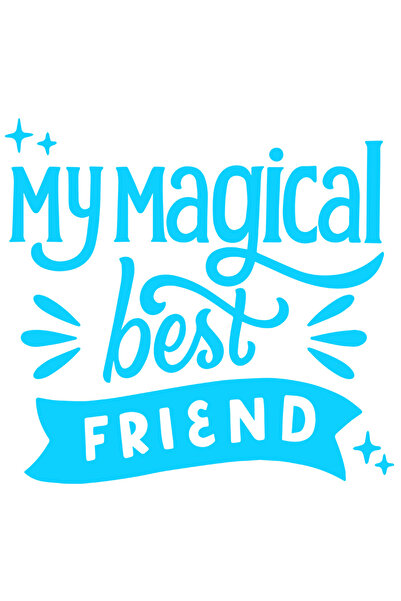 StoryGift Romania Sticker Adeziv 90CM Exterior pentru cea mai buna prietena c...