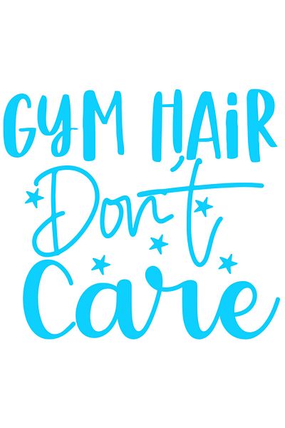 StoryGift Romania Sticker Sticker 70CM Exterior for fitness enthusiasts "Gym hair don't care" - gym no