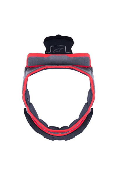 Alpinestars Supertech R10 Kask Için Baş Çevresi Pedi Gri