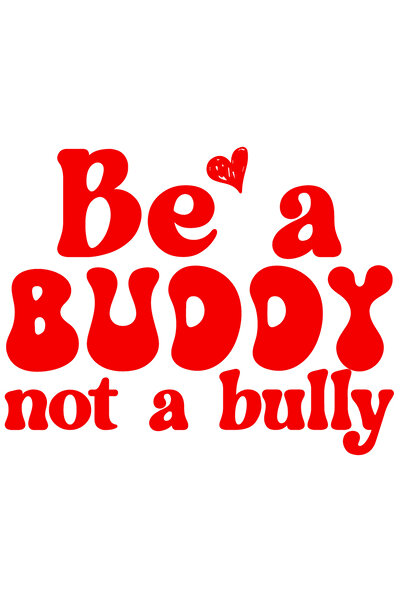 StoryGift Romania Sticker Autocolant 30CM Exterior cu mesaj care te indeamna sa fii un amic, nu un agresor , Vin