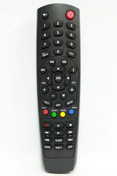 OEM Remote control for Digi sat HD-black