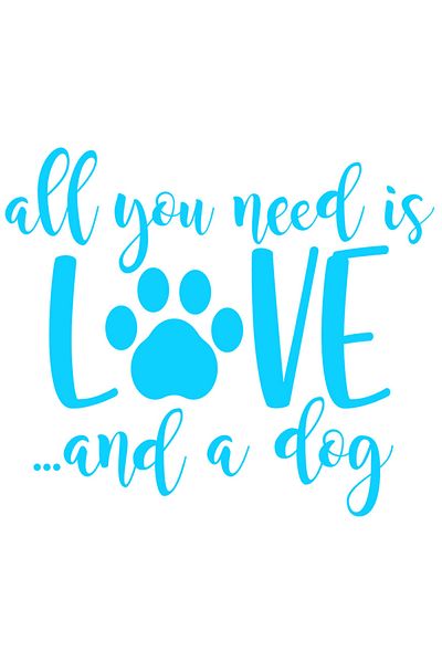 StoryGift Romania Sticker Adeziv 90CM Exterior pentru cei care au nevoie doar de iubire si de un caine - animal
