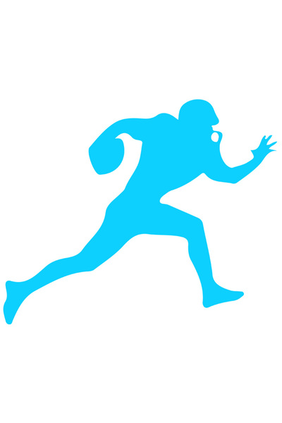 StoryGift Romania Sticker Adeziv 90CM Exterior cu un jucator de fotbal americ...