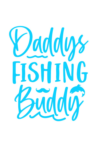 StoryGift Romania Adhesive Sticker 90CM Exterior for the son with whom the father goes fishing - across the lake, Vinyl