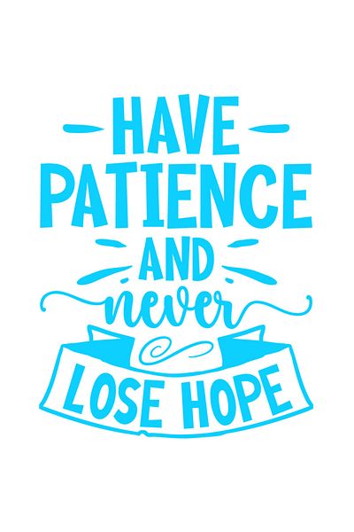 StoryGift Romania Sticker Autocolant 30CM Exterior cu mesajul motivational "Ai rabdare si nu iti pierde niciodat