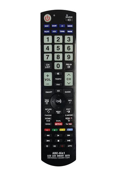OEM Remote Control For Arc 8 In 1 - Universal With Learning And Net.