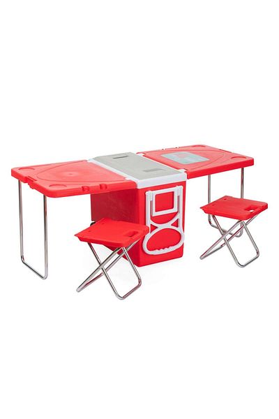 Alrimaya Cooler box with foldable Table and Chair - Alrimaya
