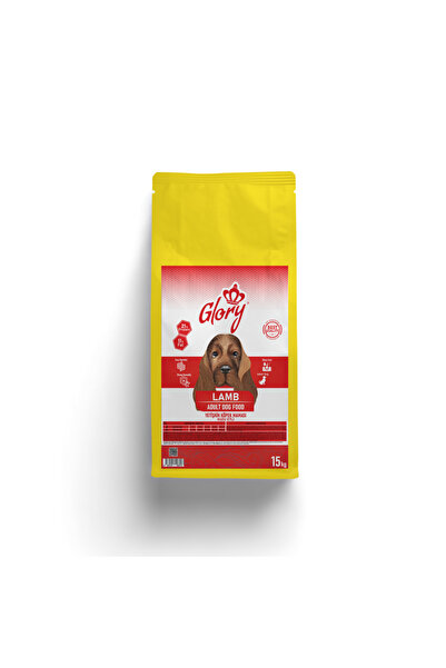 Glory Premium Kuzu Etli Yetişkin Köpek Maması 15 Kg Yeni Ambalaj