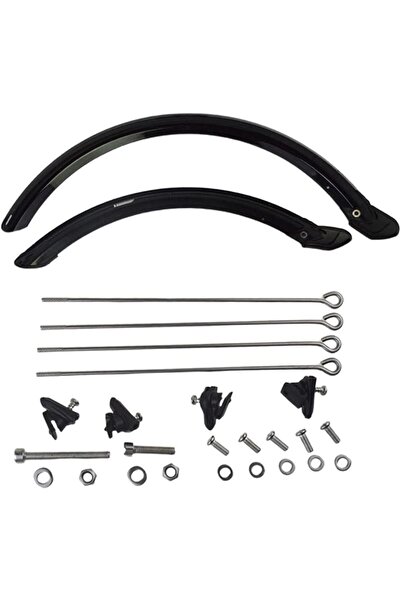 Streak Bisiklet Çamurluk 20 Inç 14 Inç Jant Uyumlu Ön Arka Takım Seti Çamurluğu