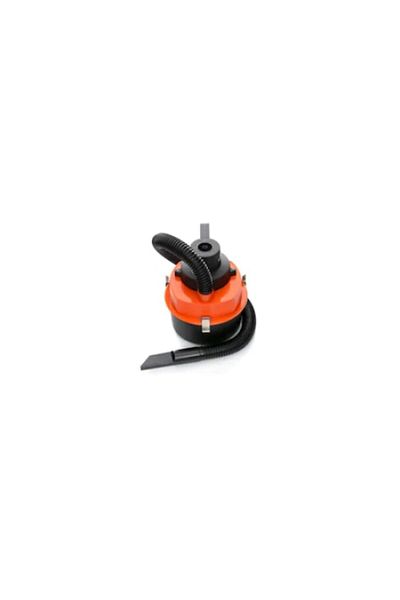 MACVI Aspirator Auto 2 in 1, Macvi®, 160W, Umflare, Aspirare Umeda si Uscata, Alimentare 12V, Portocaliu