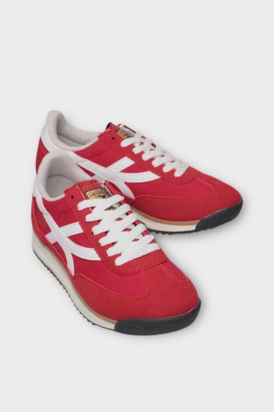 Liger Women's Denier Fabric Casual Sports Shoes Red