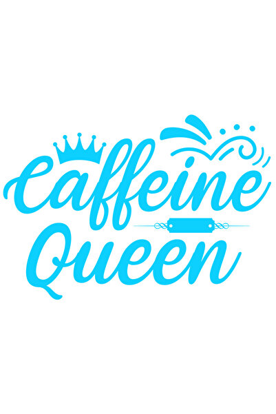 StoryGift Romania Sticker Eticheta 40CM Exterior pentru regina cafeinei - caf...