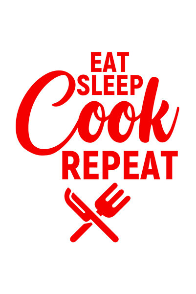 StoryGift Romania Sticker Autocolant 70CM Exterior cu mesajul "Eat sleep, coo...