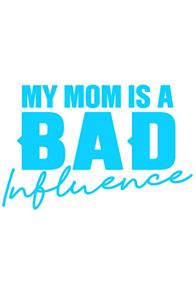 StoryGift Romania Sticker Autocolant 70CM Exterior cu mesajul "My mom is a ba...