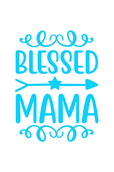 StoryGift Romania Sticker Eticheta 40CM Exterior cu o sageata pentru o mama binecuvantata cu o familie fericita