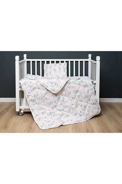 Kidboo Baby Duvet Cover Set Balloon 3 Pieces with Bag 100X150