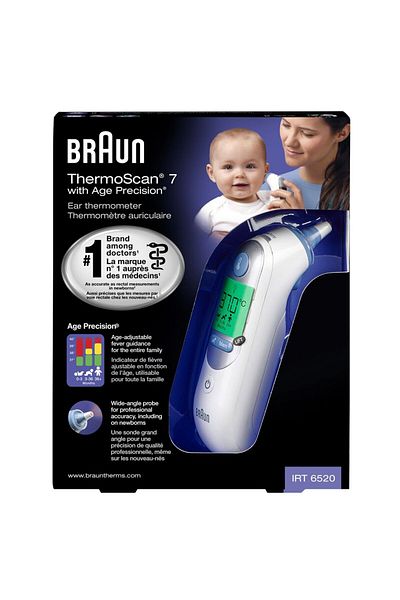 Braun ميزان الحرارة الحراري