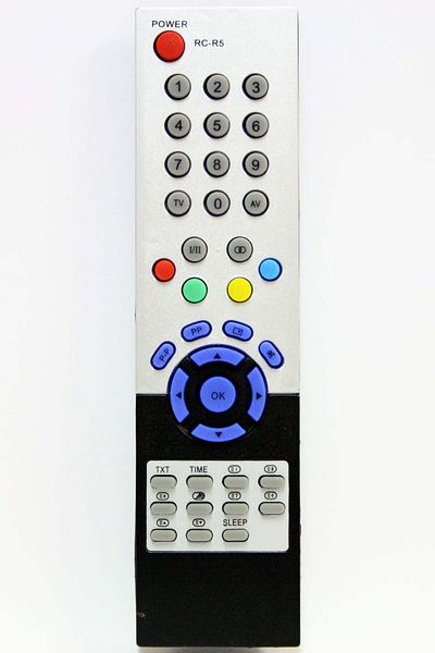 OEM RC-5R Remote Control Compatible with Aeg, Provision, Medion