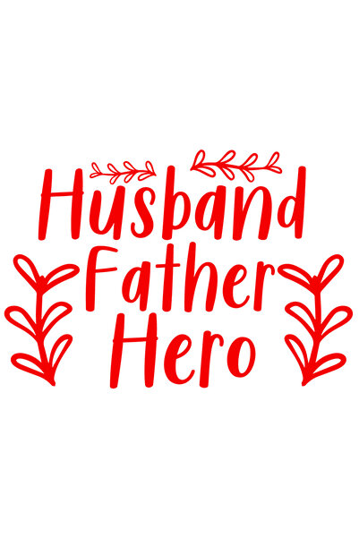 StoryGift Romania Sticker Adeziv 90CM Exterior cu textul "Husband, father, he...