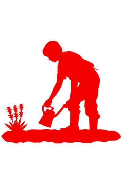 StoryGift Romania Sticker Autocolant 30CM Exterior cu un copil harnic - face ...