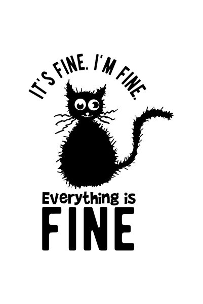 StoryGift Romania Sticker Exterior cu o pisica pentru cei care considera ca t...