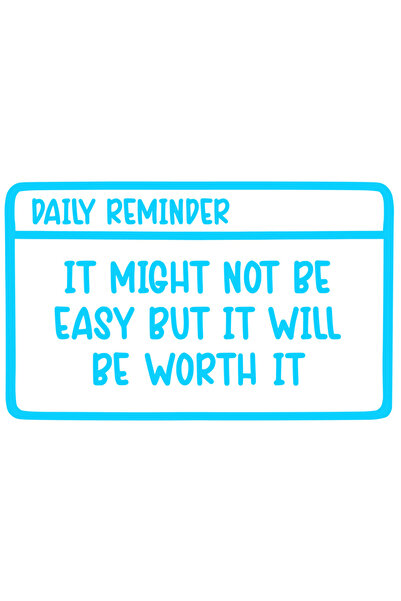 StoryGift Romania Sticker Eticheta 40CM Exterior cu textul "Poate ca nu e uso...