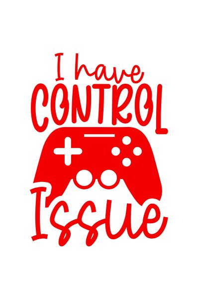 StoryGift Romania Sticker Exterior cu un controller si textul "I have control issue" - am o problema cu cont