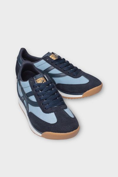Liger Pantofi sport casual din țesătură Denier de damă ALBASTRU