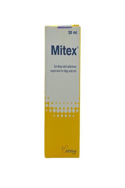 mitex محلول علاجي متقدم لعث الأذن للقطط والكلاب 20 مل