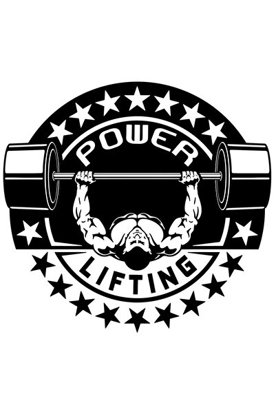 StoryGift Romania Sticker Autocolant 30CM Exterior cu un culturist care ridic...