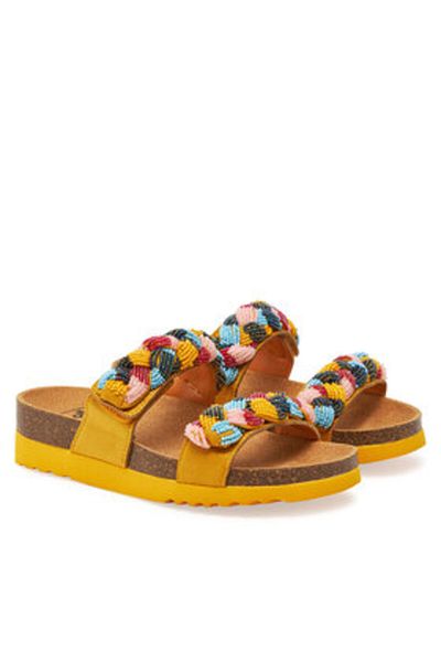 Scholl women's flip flops MF320172320 yellow