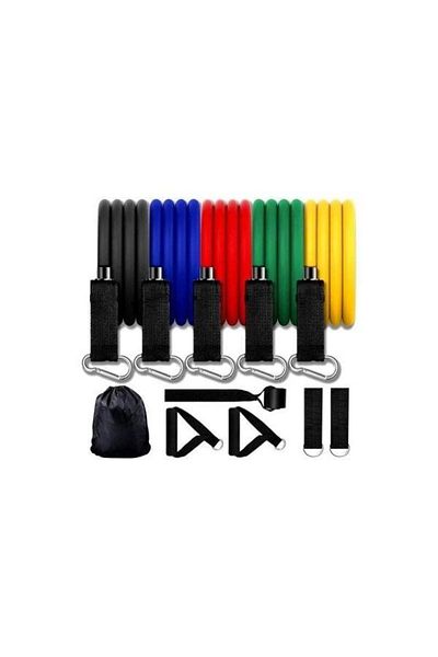 MACVI Set 5 Benzi Elastice Macvi® BODY FIT LLQ001-1, cu Rezistenta Multicolora