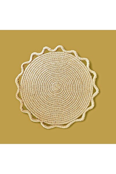 PİKKO HOME 6 bucăți lucrate manual 35 cm paie iută bumbac Supla (AS)