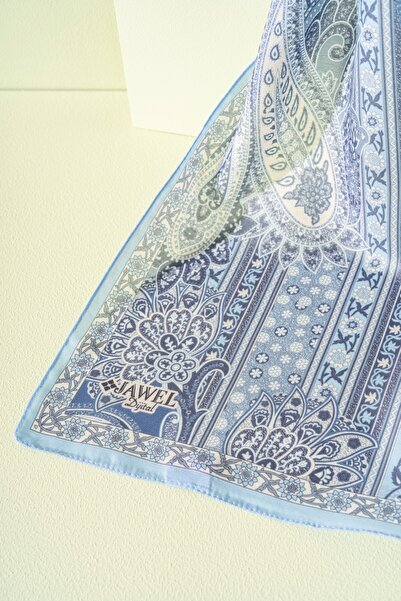 JAWEL Kadın Etnik Desen Soft Şal Adessa