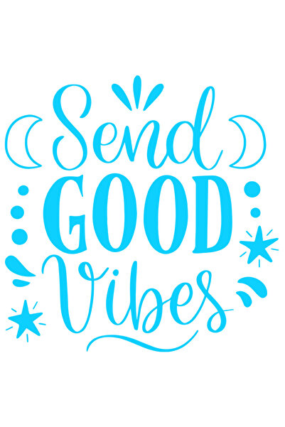 StoryGift Romania Sticker 70CM Exterior with the message in English "Send goo...