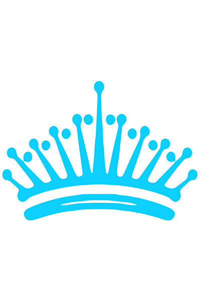 StoryGift Romania Sticker Autocolant 30CM Exterior cu o coroana pentru persoanele puternice care au succes , Vin