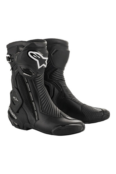 Alpinestars Smx Plus V2 Gtx Korumalı Motosiklet Botu Siyah Gümüş